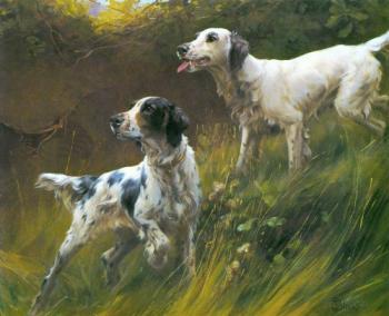 Two English Setters